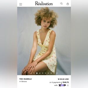 RÉALISATION PAR Isabelli Dress in Verona